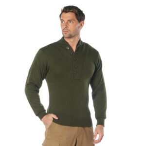 GI Style 5 Button Acrylic Sweater