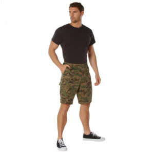 Rothco BDU Cargo Shorts MARPAT Woodland Digital Camo