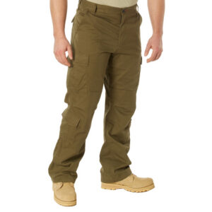 Vintage Paratrooper Fatigue Cargo Pants in Russet Brown
