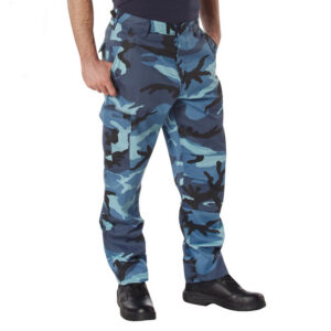 Sky Blue Camo BDU Pants