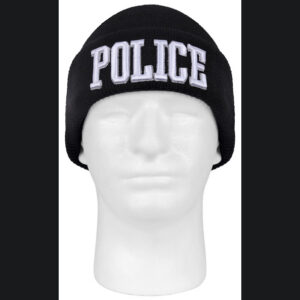 Rothco Deluxe Police Embroidered Watch Cap Beanie