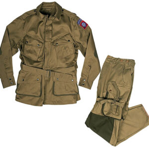 WWII US Paratrooper Reinforced Pants and Jacket Uniform Set