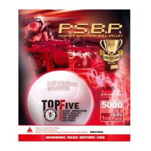 G&G Airsoft Tightbore Ready BBs .20g White 5000 Rounds