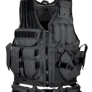 UTG 547 Tactical Vest with Crossdraw Holster