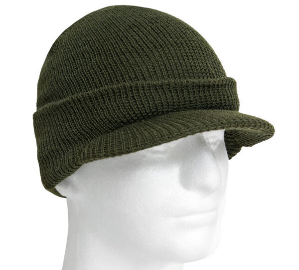 Rothco WWII M1941 Acrylic Knit Radar Watch Cap with Brim