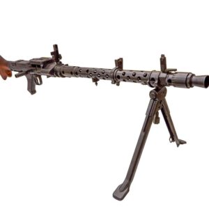 Denix Replica MG34 Non-Firing Prop Gun Metal with Real Wood Stock
