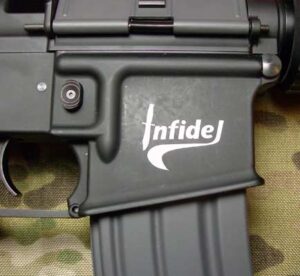 Infidel M4 AR Body Sticker