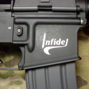 Infidel M4 AR Body Sticker