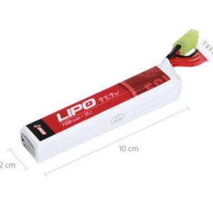 Echo1 Lipo #1: 11.1v 1100mAh 15C Battery Pack