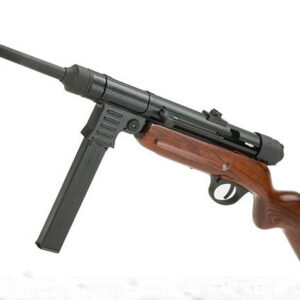 WWII MP-41 Airsoft AEG Rifle with Real Wood Stock Electric Blowback by SRC