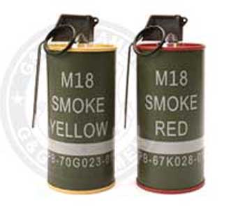 CSS G&G Dummy M18 Smoke Grenade BB Can SET of two