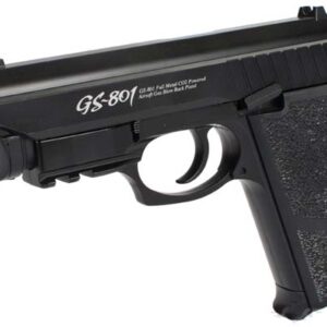 G&G GS801-BK Full Metal BlowBack CO2 Airsoft Pistol with Laser