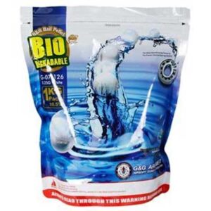 G&G Bio BBs .25g White  4000 Rnds 1kg Bag