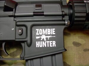 CSS Zombie Hunter Sticker