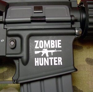CSS Zombie Hunter Sticker