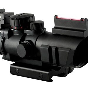 AIM Sports Fiber Optic 4x32 Red / Green Dot Tactical Compact Scope