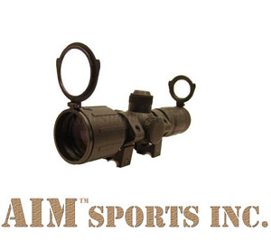 Aim Sports Tactical Armored 3-9x40 Dual Illuminated Scope
