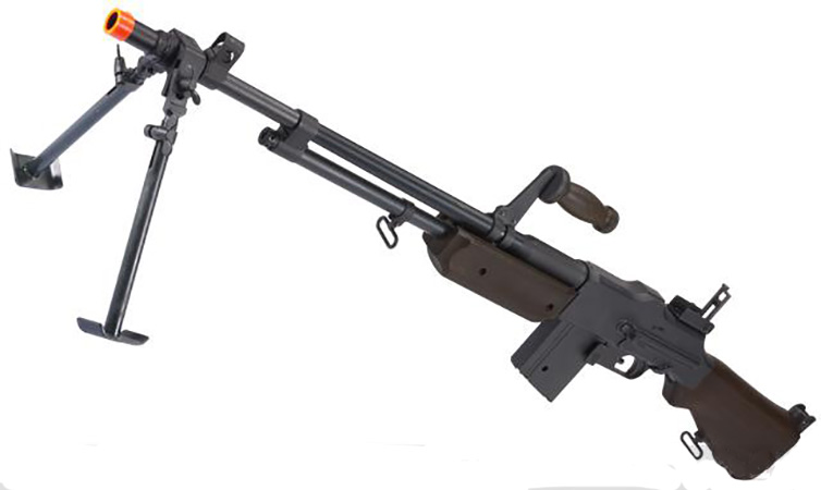 M1918 A2 BAR Full Metal with REAL Wood Airsoft Replica AEG