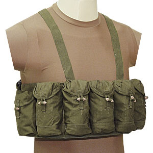 Chinese Chest Rig Harness 7 Pouch SKS Style