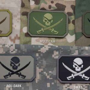 Pirate Skull Flag Morale Patch PVC