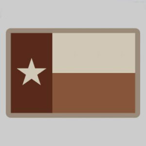 CSS Texas Flag Velcro Patch