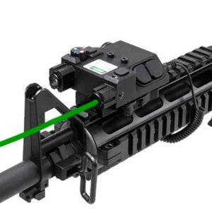 NcSTAR VISM Green Laser & 4 Color NAV LED w/ QR Mount
