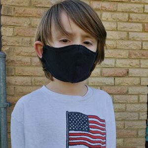Kids Size Hemp Face Mask with Filter Pocket