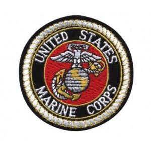 Rothco Deluxe 3 Inch USMC Round Patch