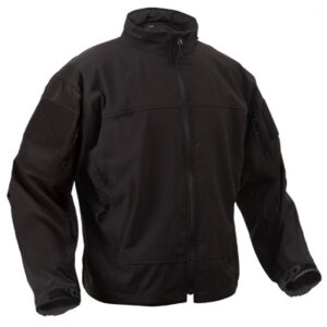 Rothco Black Covert Ops Light Weight Soft Shell Jacket