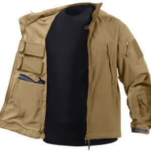 Rothco Concealed Carry Soft Shell Jacket Coyote Brown