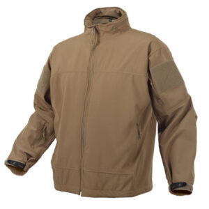 Rothco Coyote Tan Covert Ops Light Weight Soft Shell Jacket