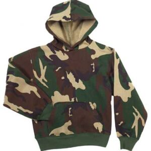 CSS Rothco Youth Camo Pullover Hooded Sweatshirt