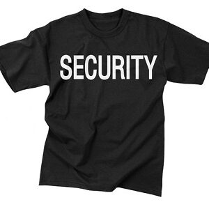 CSS  Security T-Shirt Double Sided Black