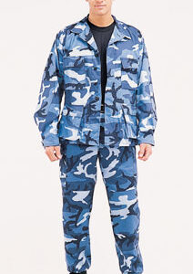 Rothco Sky Blue Camoflauge BDU (Battle Dress Uniform) Jackets