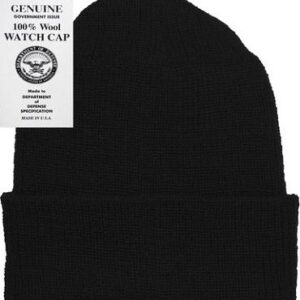 Rothco Genuine G.I. Wool Watch Cap Black