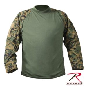 Rothco Combat Shirt Woodland Digital