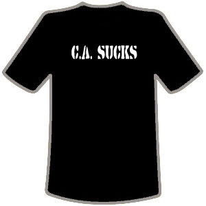 CSS CA Sucks Airsoft Shirt