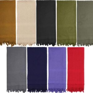 Solid Color Shemagh Tactical Desert Scarf
