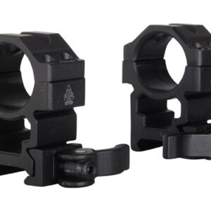 UTG 1" Picatinny Scope Rings with QD Lever Lock, High Profile