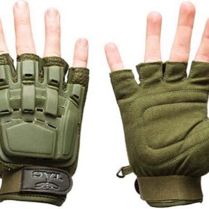 V-TAC Half Finger Plastic Back Gloves