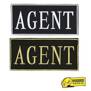 Agent Identifier Front or Back Patch
