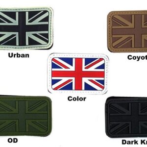 CSS British Union Jack Flag PVC Velcro Patch