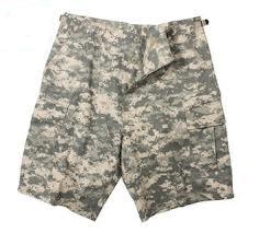 Rothco BDU Shorts Poly / Cotton ACU Army Digital Camo