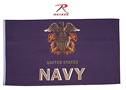 CSS U.S. Navy Anchor Flag 3'X5'