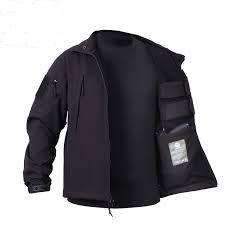 Rothco Concealed Carry Soft Shell Jacket Black
