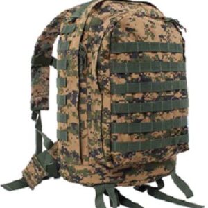 Rothco Molle II 3-Day assault Pack Woodland Digital Camo
