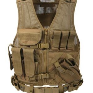 RothcoTactical Cross Draw Vest Coyote Tan