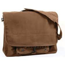 CSS Rothco Vintage Canvas Paratroopers Bag -Brown