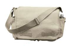 Rothco Heavyweight Canvas Classic Messenger Bag Khaki