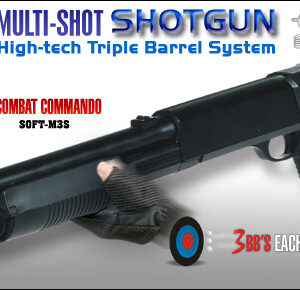 CSS UTG M3 Multishot Commando Pistol Grip Shotgun